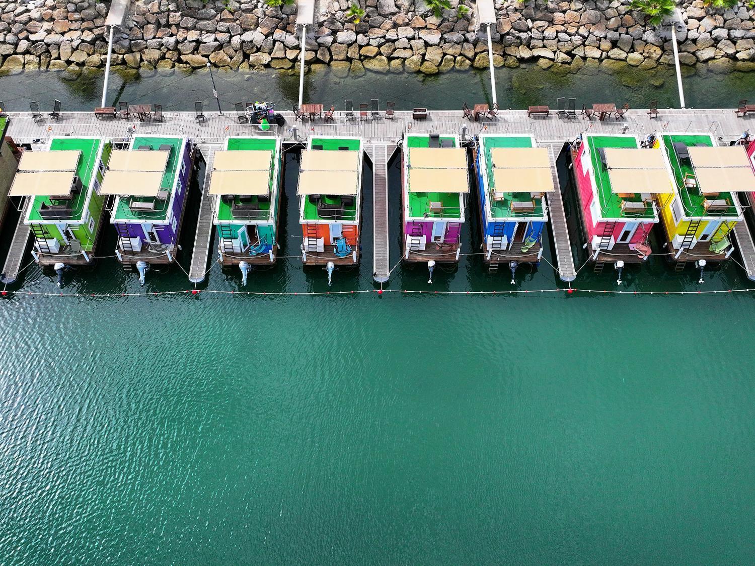 Hotel Boat Haus - Casas Flotantes Frente A Gibraltar La Línea de la Concepción Exteriér fotografie