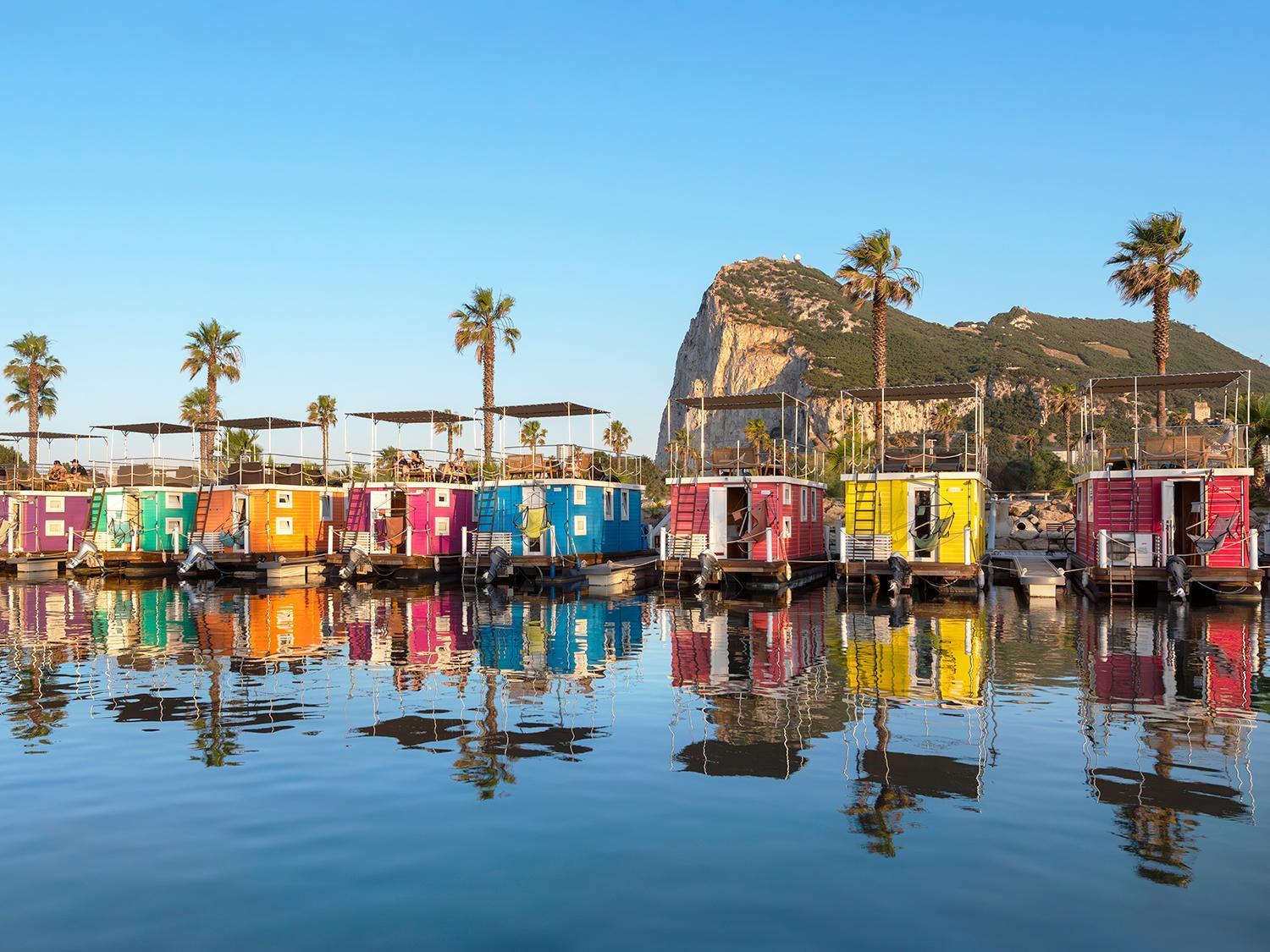Hotel Boat Haus - Casas Flotantes Frente A Gibraltar La Línea de la Concepción Exteriér fotografie